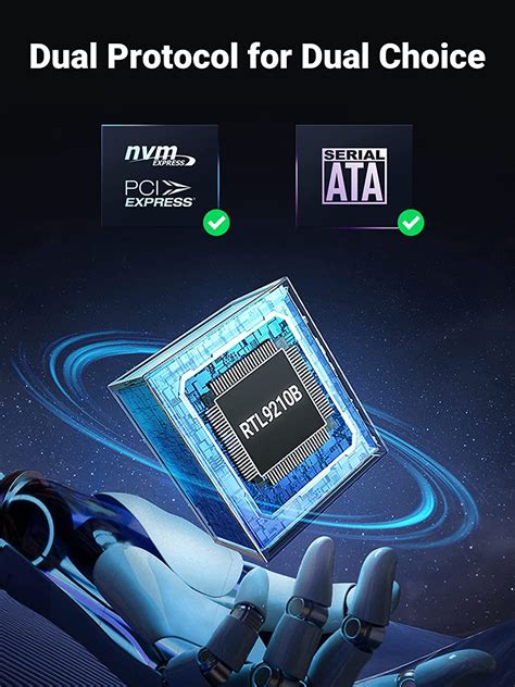 ایگرد | قیمت و خرید UGREEN NVME and SATA M.2 Enclosure Tool-Free ...