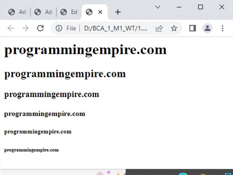 HTML Styled Headings Tutorial 的图像结果