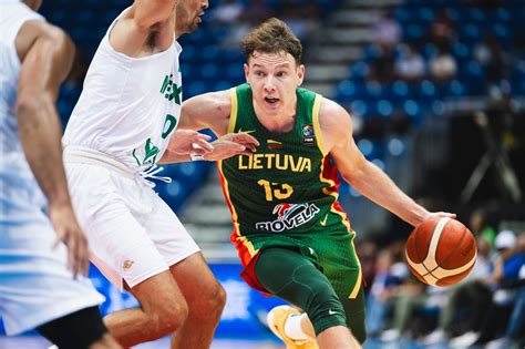 Lithuania open EuroBasket prep with victory over Estonia - FIBA ...