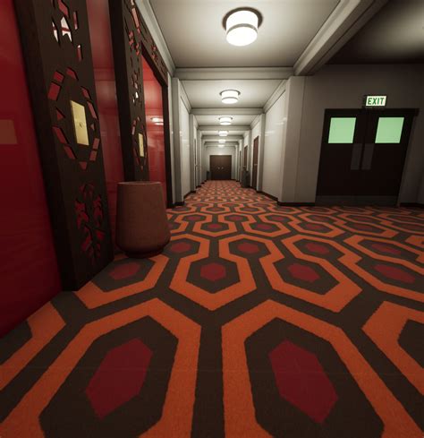 The Shining Hallway Pattern