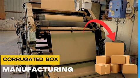 Cardboard Boxes Manufacturing Process 的图像结果