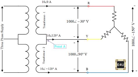 Open Delta Open Wye Transformer Connection 的图像结果