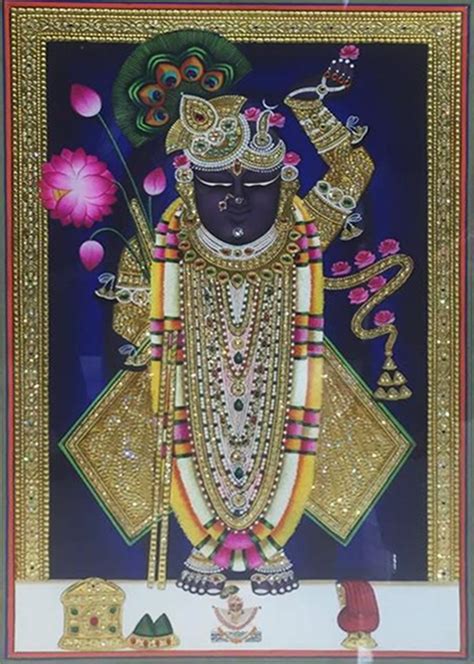 Buy Pichwai Painting | Shrinathji | Pichwai Krishna Painting