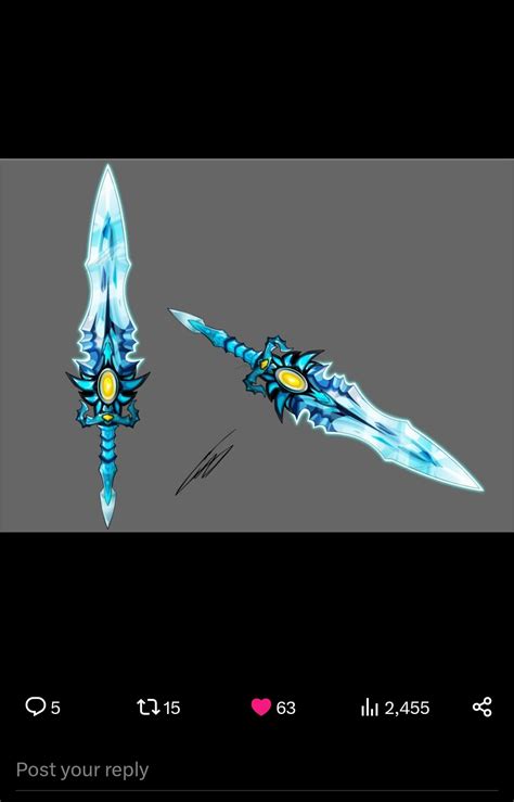 betrayal blades getting a revamp.. hope the OG Crystal Phoenix blade ...