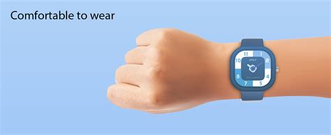 Spiky Blue Rectangle Analogue Watch for Kids Girls and Boy, Comes with ...