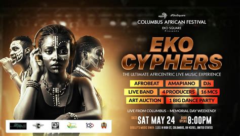 Eko Cyphers – The Ultimate Africentric Live Music Experience!, Skully's ...