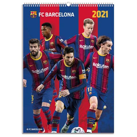 Barcelona 2021 Calendar - Official A3 Wall Format Calendar : Amazon.in ...