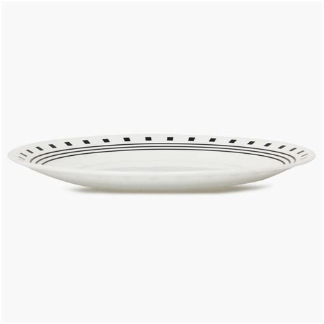 Buy CORELLE City Blocks Medium Plate from Corelle at just INR 325.0