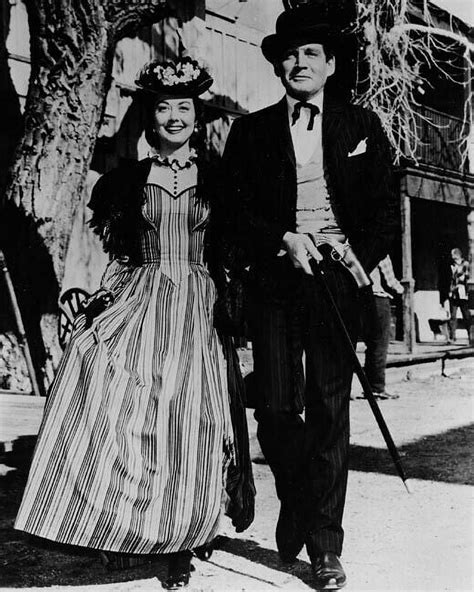Bat Masterson TV series Cathy Downs Gene Barry stroll in town 24x36 ...