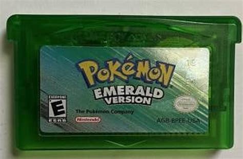 Genuine Pokemon Emerald Cartridge