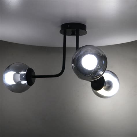 CLR124 Radiant Sphere Ceiling Light – The Black Steel