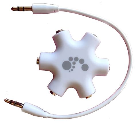 ALFA: 5-Way Multi Earphone Headphone Speaker Audio Stereo Splitter hub ...