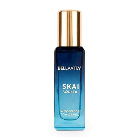 Buy Bella Vita Luxury Skai Aquatic | Long Lasting Unisex EDC 20ml ...