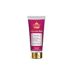 Pavitra+ Ubtan Glow Face wash for Tan Removal with Almond, Saffron and ...