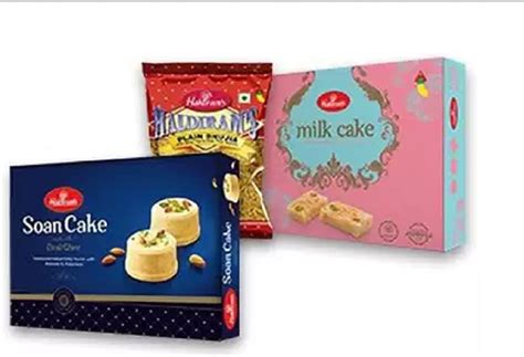Haldiram's (Milk Cake 400g, Bhujia Plain 400g, Soan Cake 500g) Combo ...