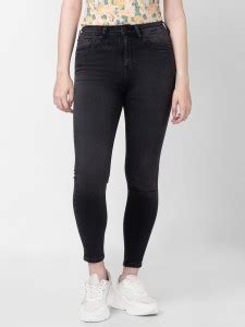 Spykar Super Skinny Women Black Jeans - Buy Spykar Super Skinny Women ...