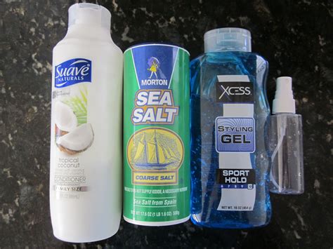 Homemade Sea Salt Spray for that beachy hairstyle. | Sea salt spray for ...