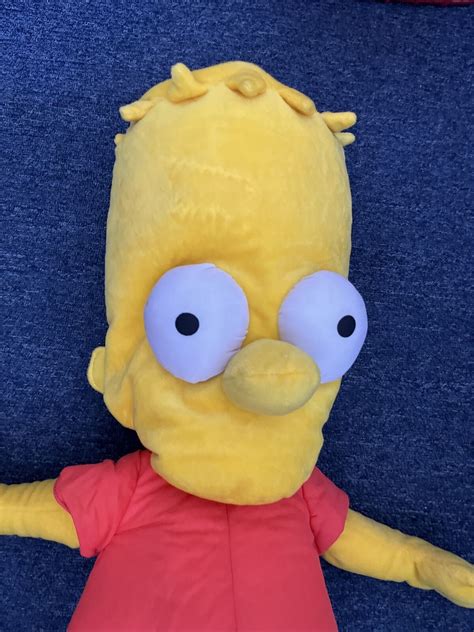 Genuine Bart Simpson Plush Toy 71cm 28 inch – Retro Unit