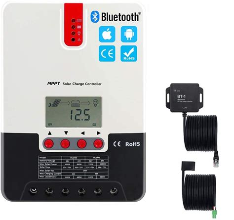 Buy PowMr & Srne 30A MPPT Charge Controller 30A 12V 24V Auto - 30a ...