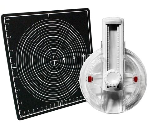 VViViD Circut Clear Lightweight Plastic Rotary Paper Cutter W/Gridded ...