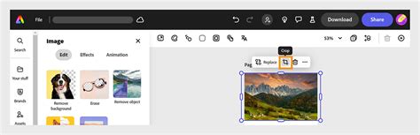 Crop images into shapes