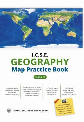 ICSE Geography Map Practice Book Class IX: Buy ICSE Geography Map ...