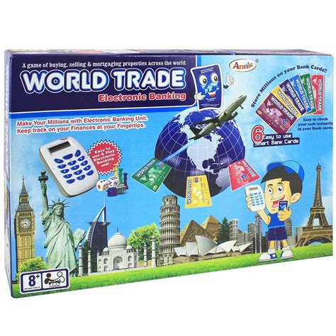 Buy MSNL Amazing World Trade Business Board Game Set for Kids Family ...