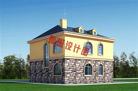 农村13万元二层小楼图，简单易建，造价低_二层别墅设计图_图纸之家