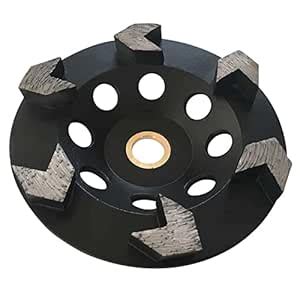 5" High Performance Diamond Grinding Wheels for Concrete, Paint, Epoxy ...