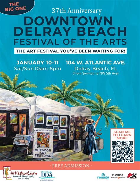 37th Annual Downtown Delray Beach Festival of the Arts | City Meetings ...