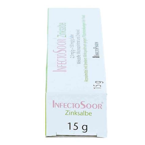 InfectoSoor Zinksalbe 15 g – günstig bei apotheke.at