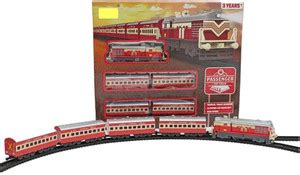 Kidz N Toys Toy battery operated toy train with manual track changer ...