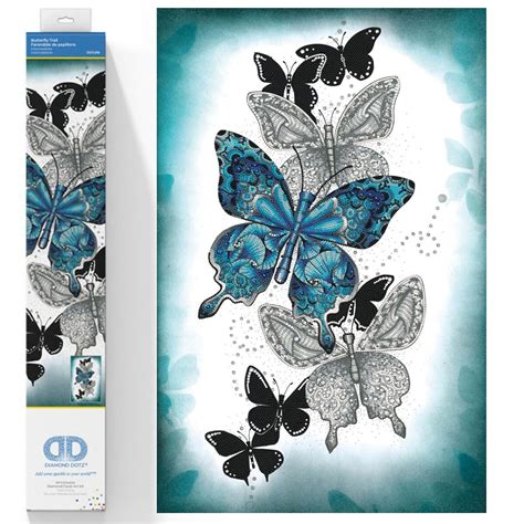 Diamond Dotz Butterfly Trail Nature Diamond Painting Kits for Adults ...