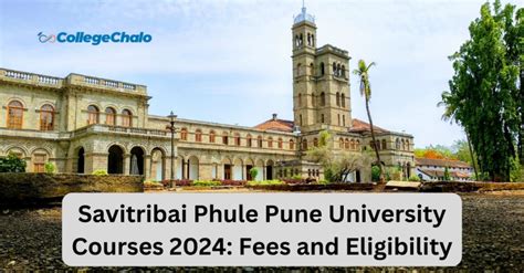 Savitribai Phule Pune University Courses 2024: Fees and Eligibility ...