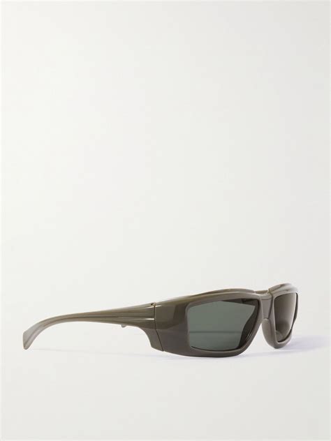 Rick Owens - Wrap D-Frame Acetate Sunglasses Rick Owens