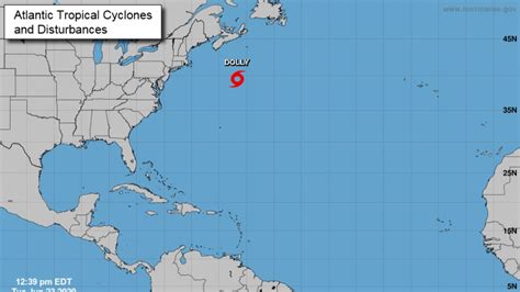 Tropical Storm Dolly forms in northern Atlantic, will pose no threat to ...