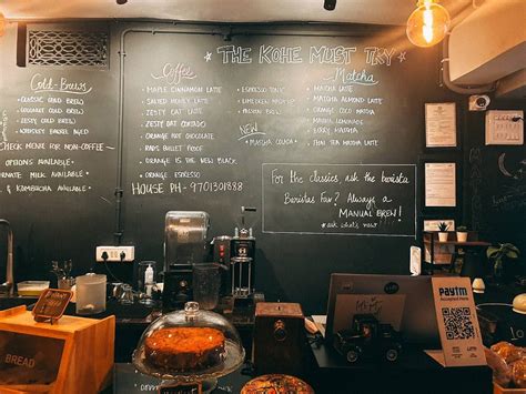 Menu at Kohe - The Coffee Shop, Hyderabad