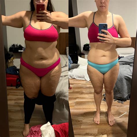 F/33/1.72m (5’7) - [126->83kg (278->182lbs) = 43kg (95lbs) less] (one ...
