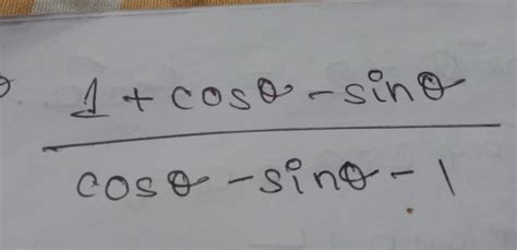 Evaluate this trigonometric identity..... - Brainly.in