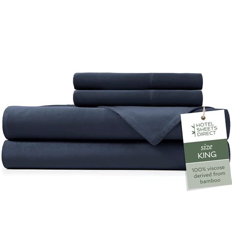 Hotel Sheets Direct 100% Viscose Derived from Bamboo Sheets King Size ...