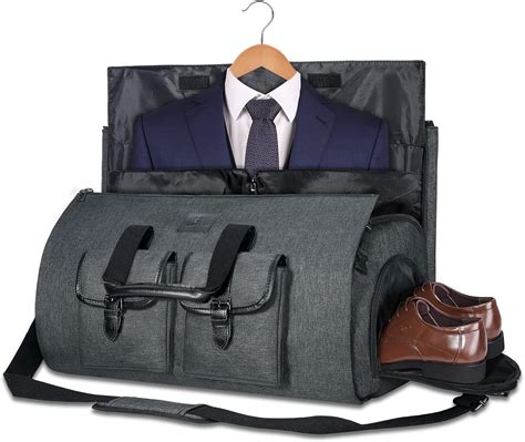 Carry-on Garment Bag Large Duffel Bag Suit Travel Bag Weekend Bag ...