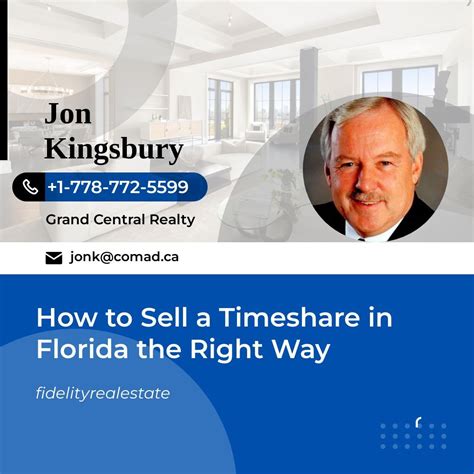 How to Sell a Timeshare in Florida the Right Way | Jon Kingsbury