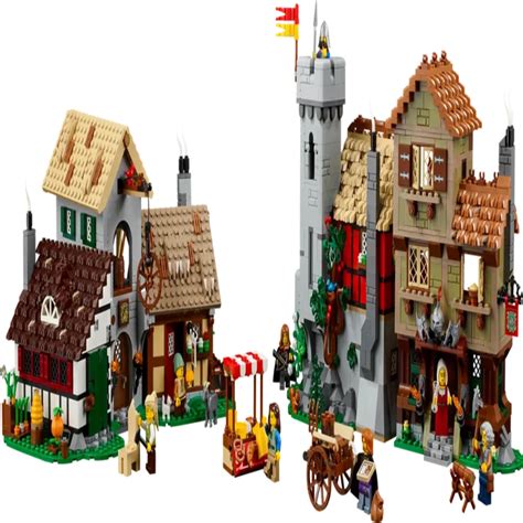 Lego 10332 Icons Medieval Town Square (3304 Pieces) — Toycra