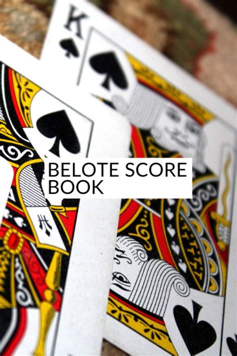 Buy Belote score Book: Belote score | Belote point count | Belote ...