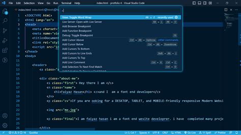 Image result for Hotkeys in vs Code