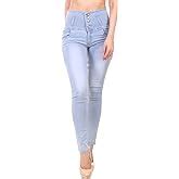 Buy DIMPY GARMENTS Women's Skinny Fit Jeans (jeans-2329_28_Dark Blue_28 ...