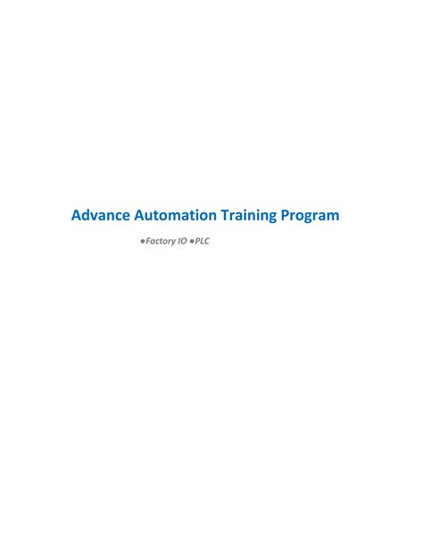 Advance Automation 的图像结果