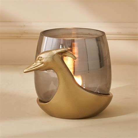 Buy Eternity Vivere Glass Heron Votive Holder from Home Centre at just ...
