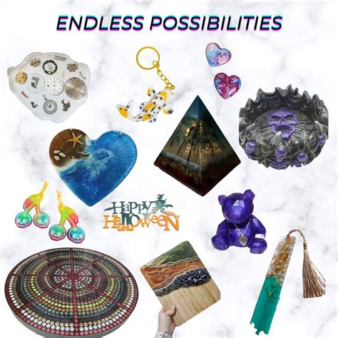 Buy Epoxy Resin & Hardener Set Crystal Clear Art Kit Very Low Viscosity ...