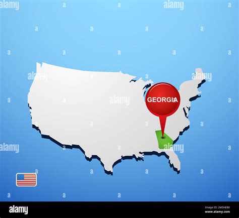georgia map usa